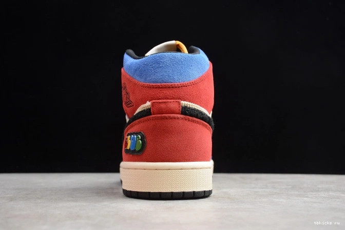 Rep TB Great Jordan 1 Fearless CU2805-100 SE Mid Blue Air the 0716